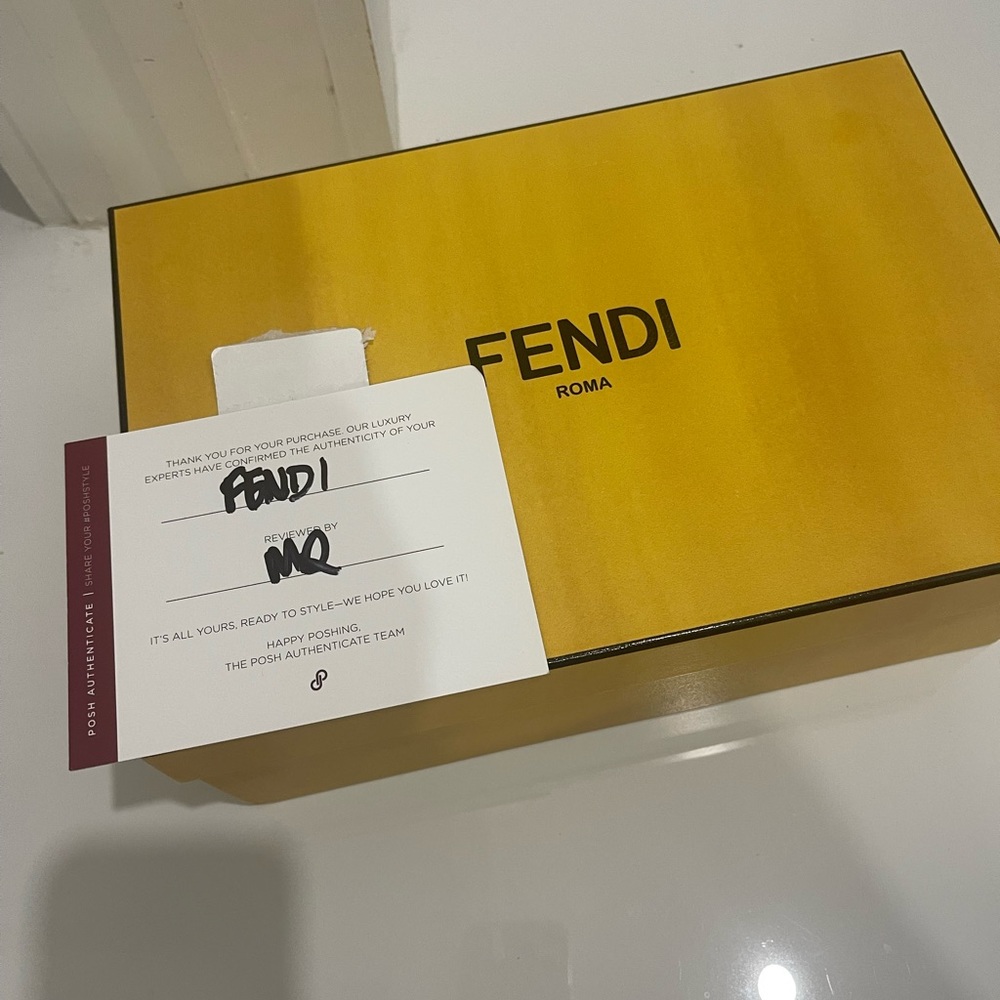 Authentic Fendi Slides size 36 - Picture 2 of 13